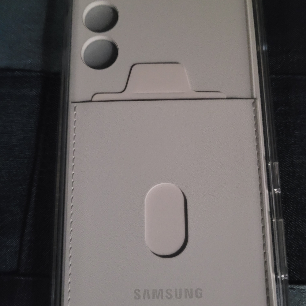 White Phone Case with Card Holder